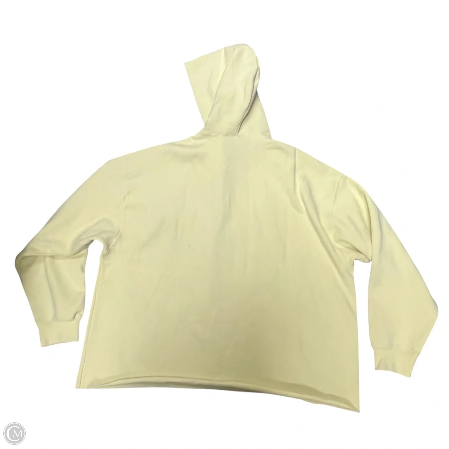 Sweatshirt Collar By Essentials In Yellow, Size: 1x