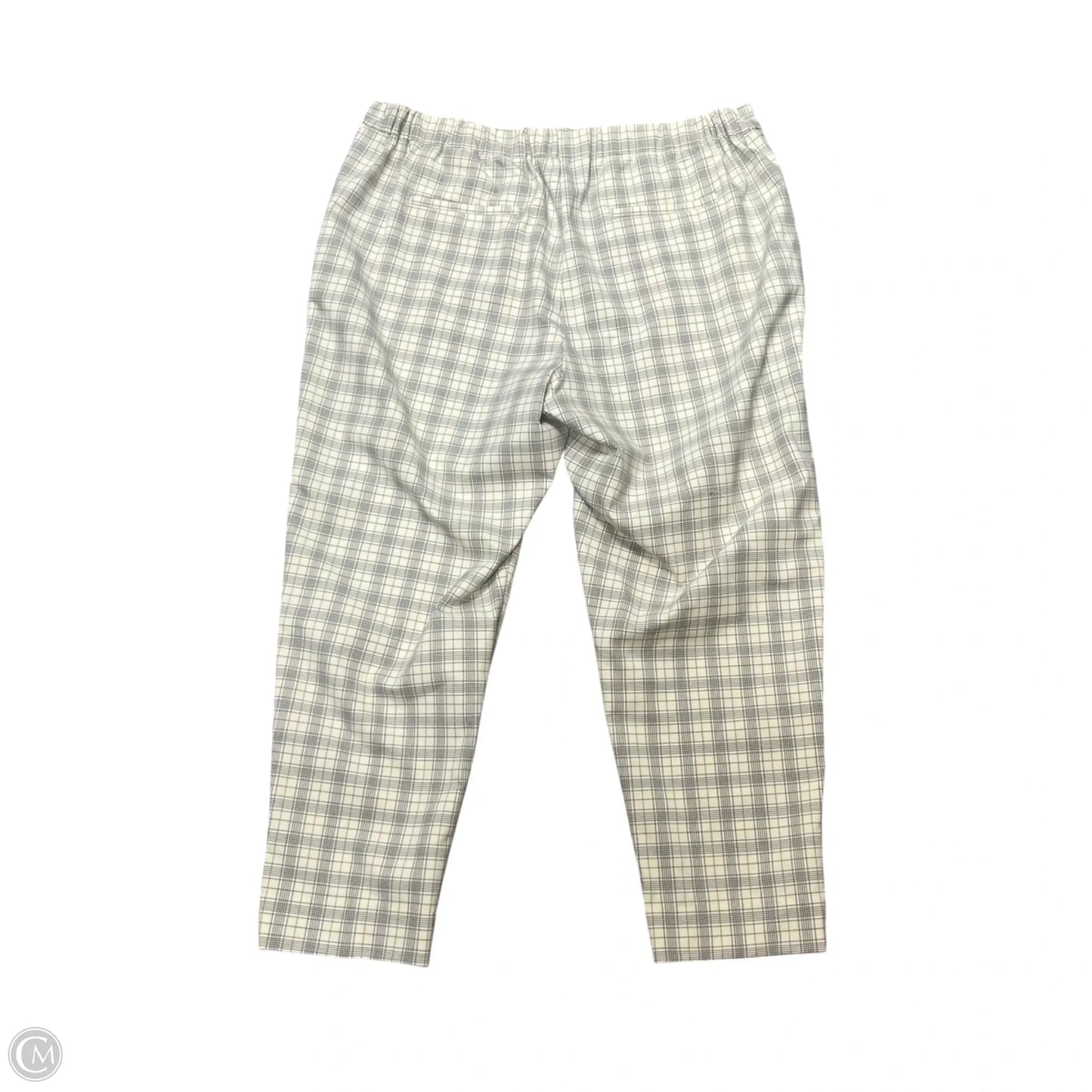 Pants Dress By Banana Republic In Plaid Pattern, Size: 16