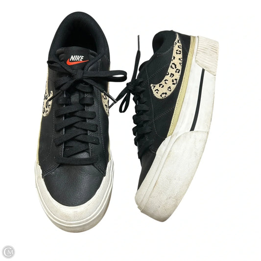Shoes Sneakers By Nike In Black, Size: 11