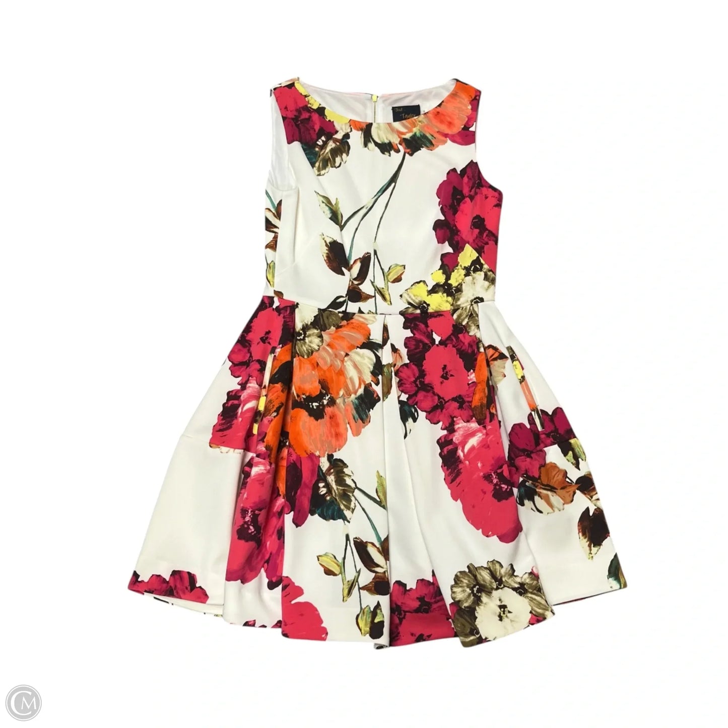 Dress Work By Just Taylor In Cream, Size: 6