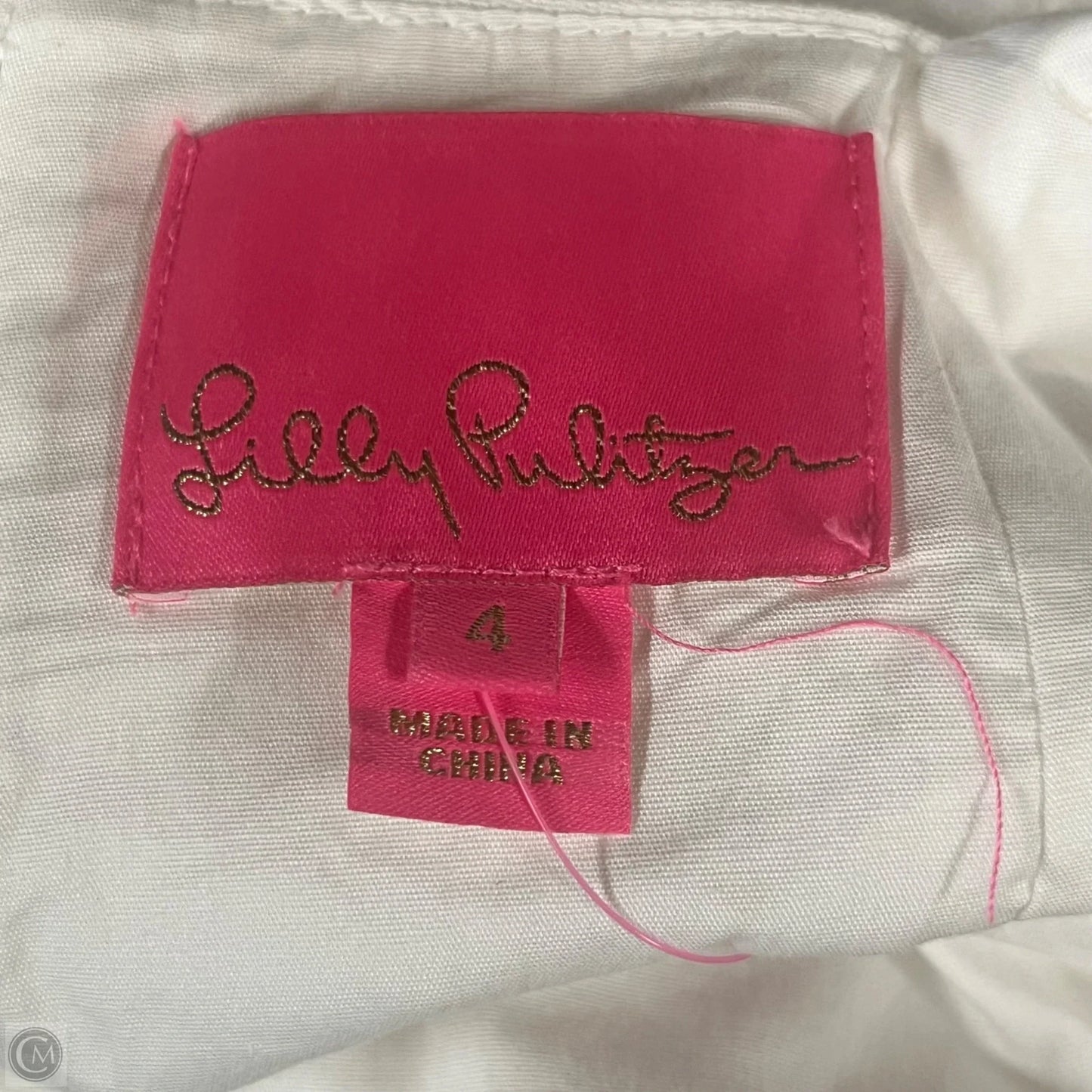 Dress Designer By Lilly Pulitzer In White, Size: S