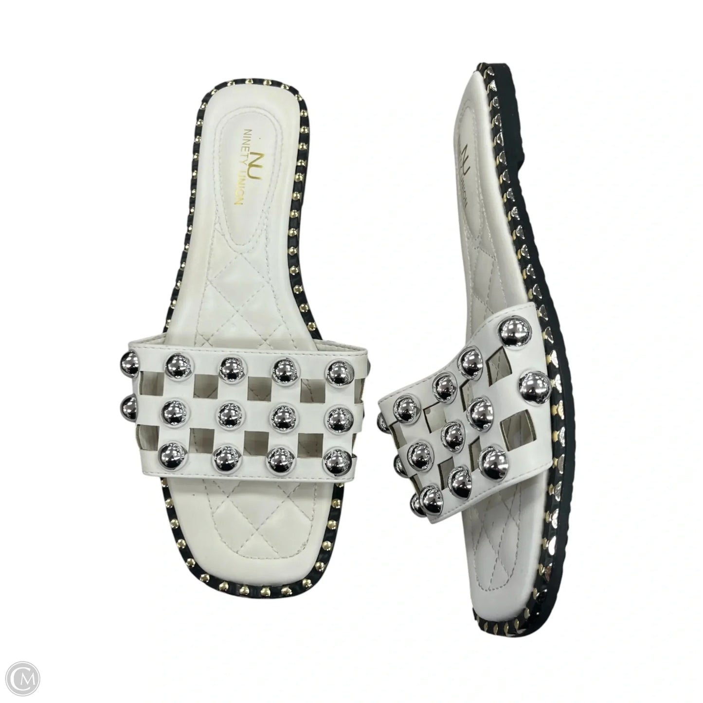 Sandals Flats By Ninety Union In Cream, Size: 9