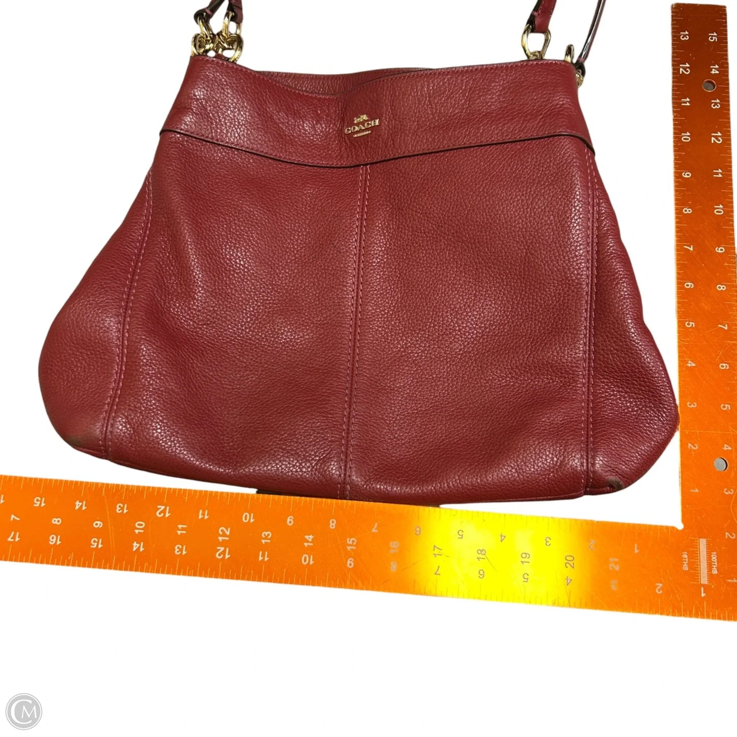 Handbag Designer By Coach, Size: Medium