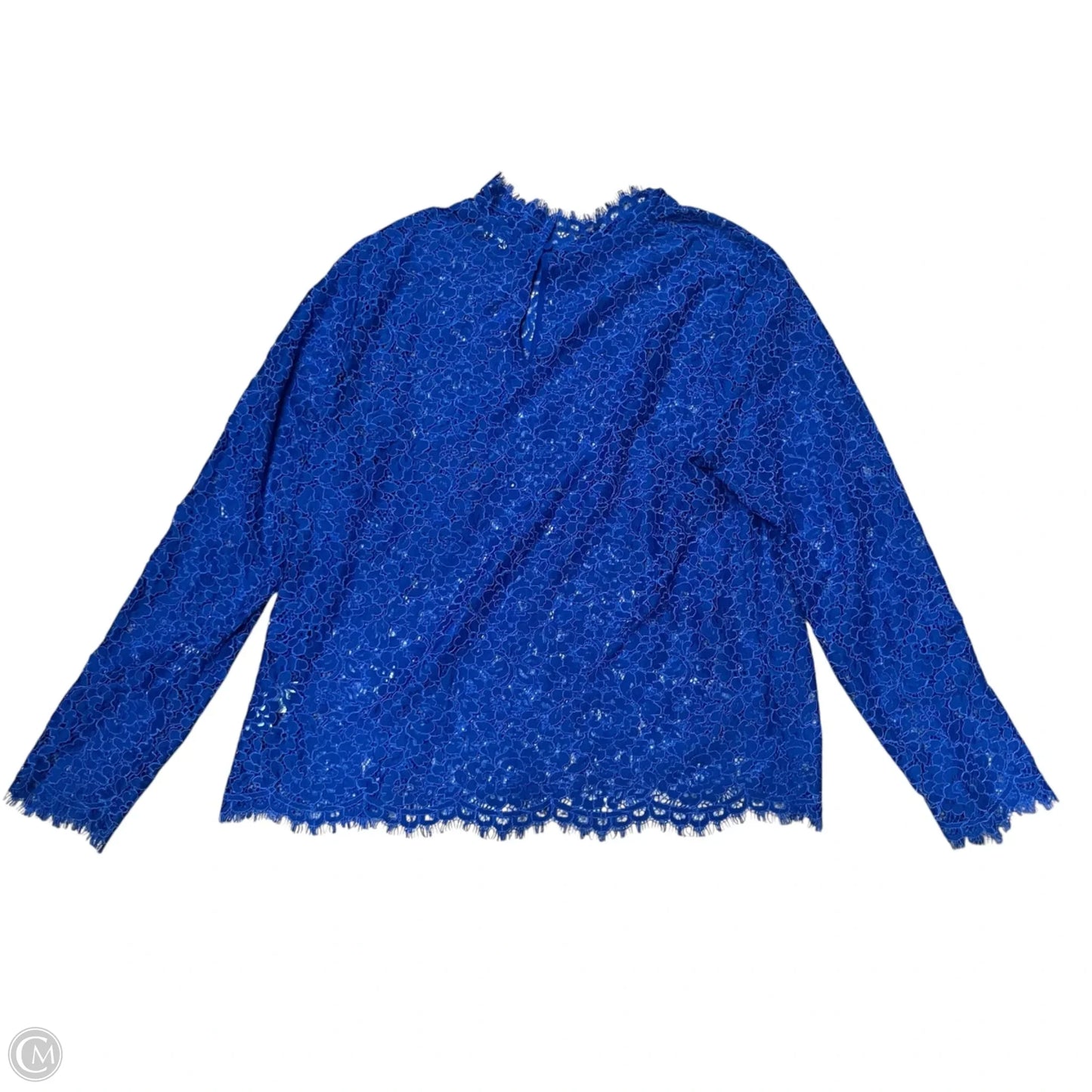 Top Long Sleeve By J. Crew In Navy, Size: L