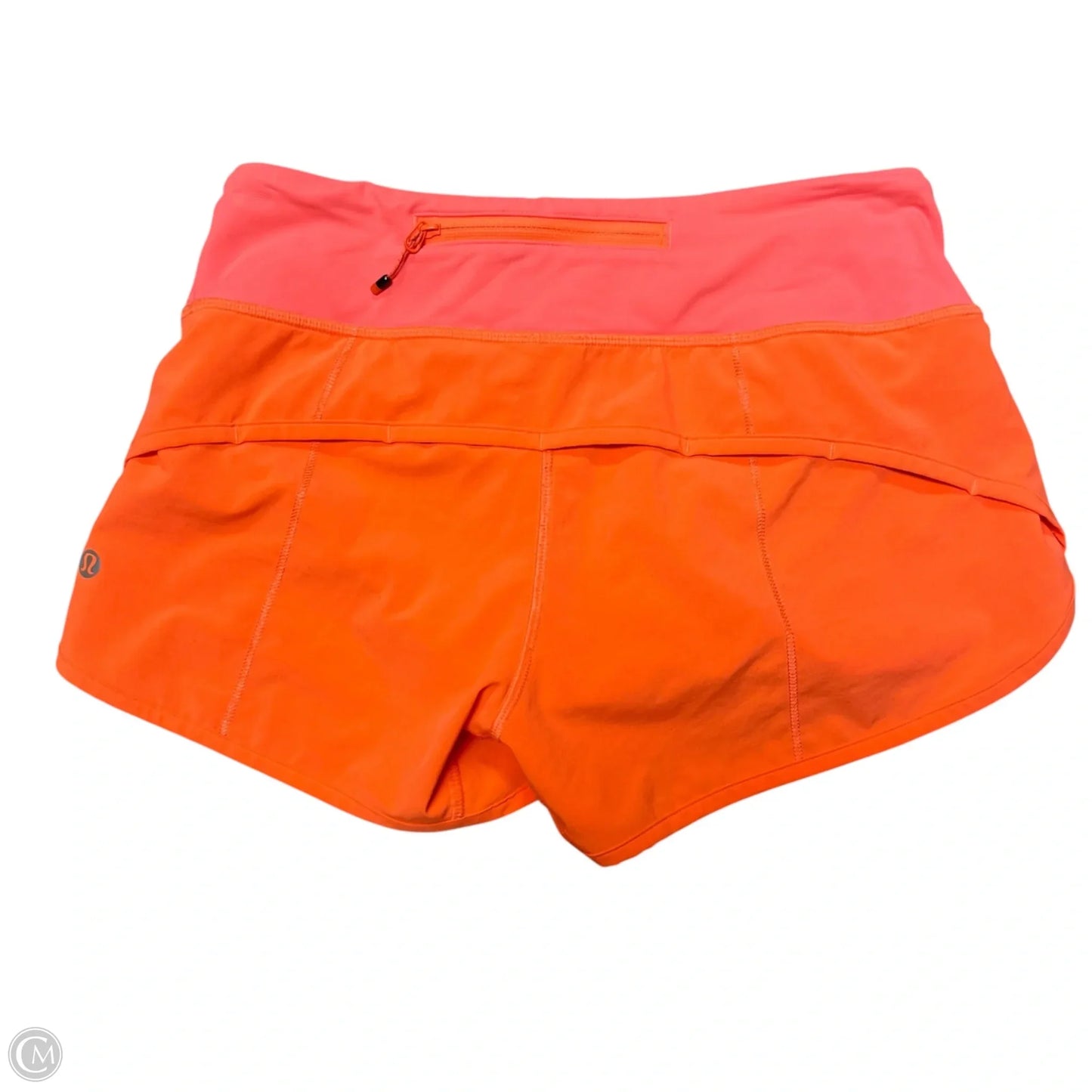 Athletic Shorts By Lululemon In Pink, Size: 2