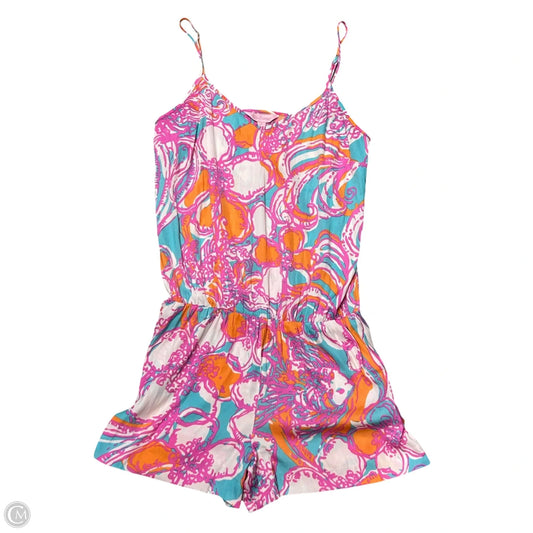 Romper Designer By Lilly Pulitzer In Multi-colored, Size: S