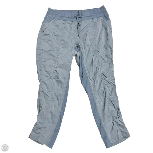 Athletic Pants By Lululemon In Blue, Size: 12