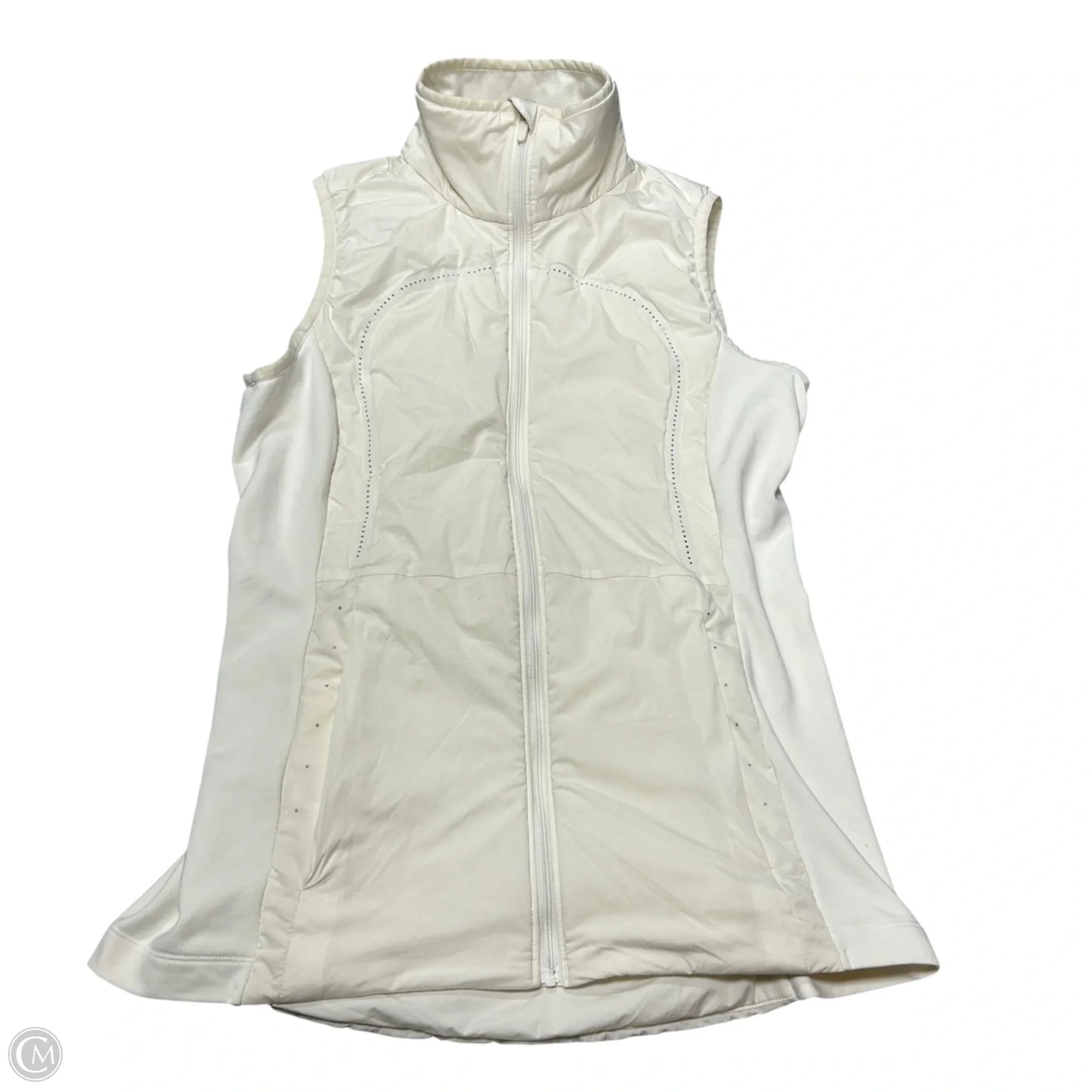 Vest Athletic By Lululemon In Cream, Size: 6