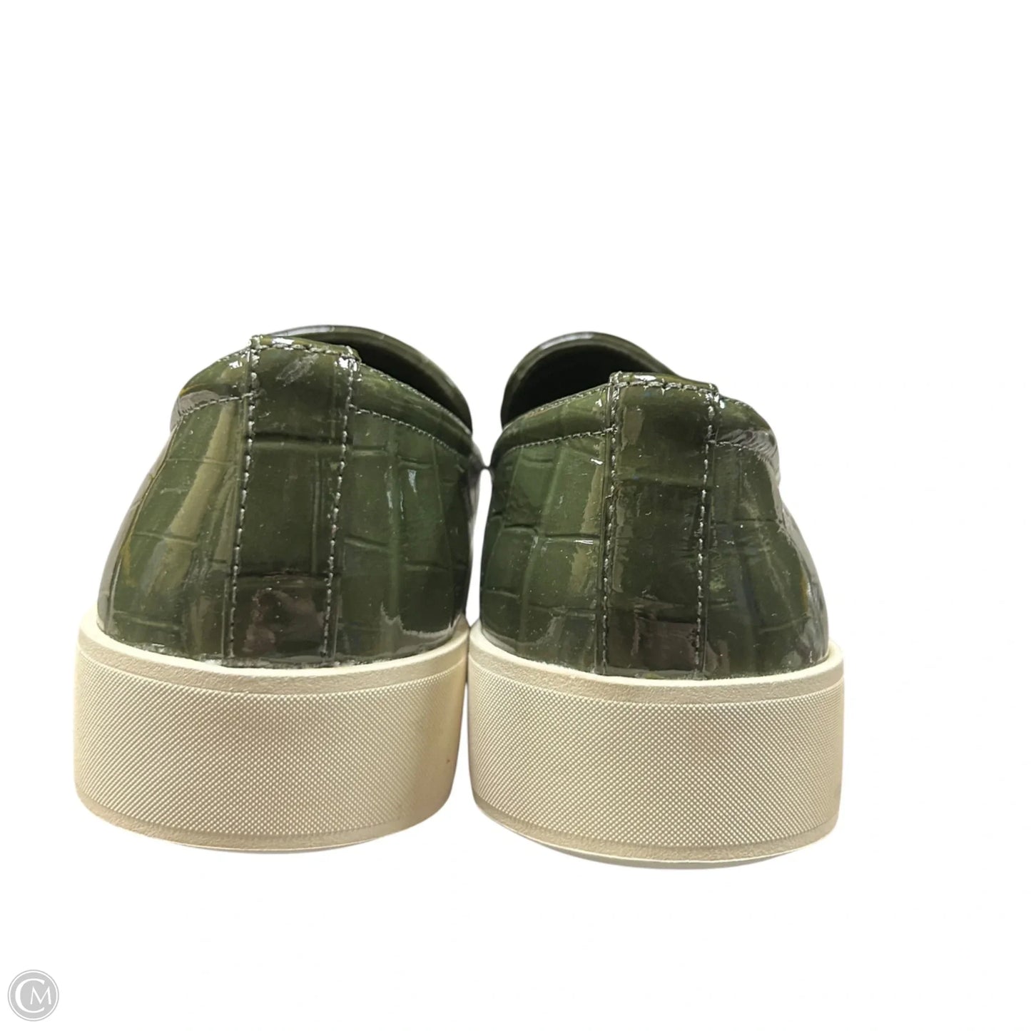 Shoes Flats By Vince In Green, Size: 8.5