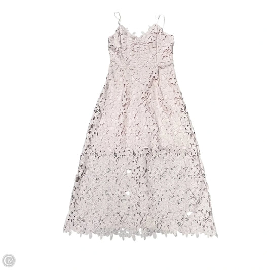 Dress Party Long By Express In Pink, Size: S