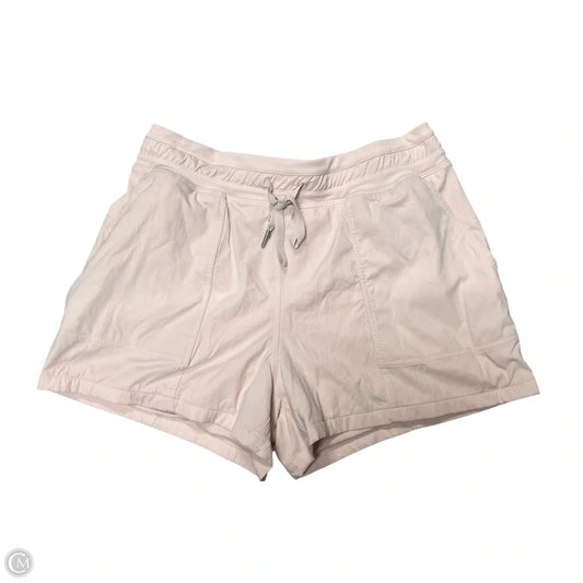 Athletic Shorts By Lululemon In Pink, Size: 8