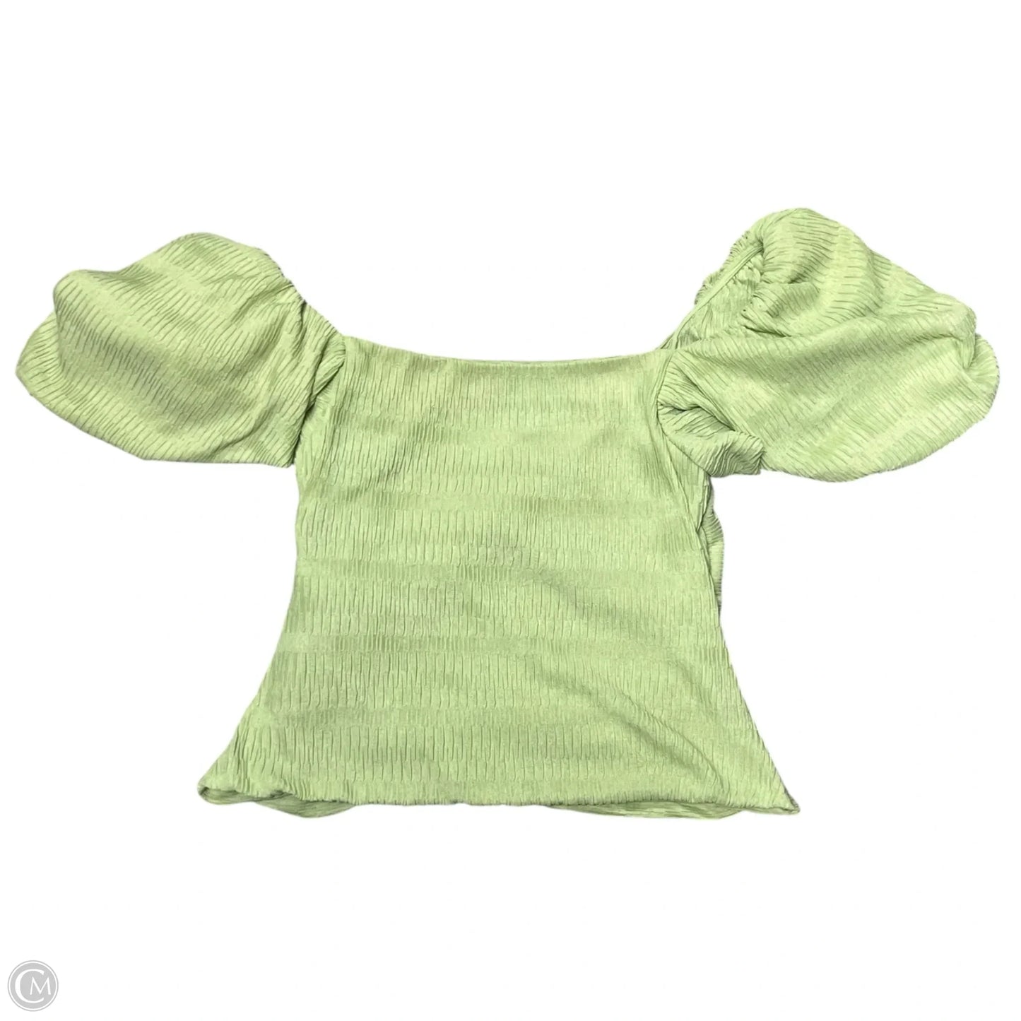 Top Short Sleeve By Jonathan Simkhai In Green, Size: L