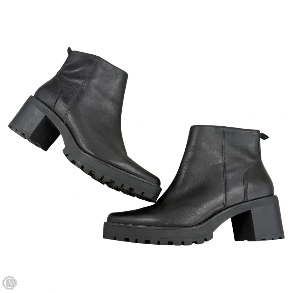 Boots Ankle Heels By Andre Assoue In Black, Size: 9