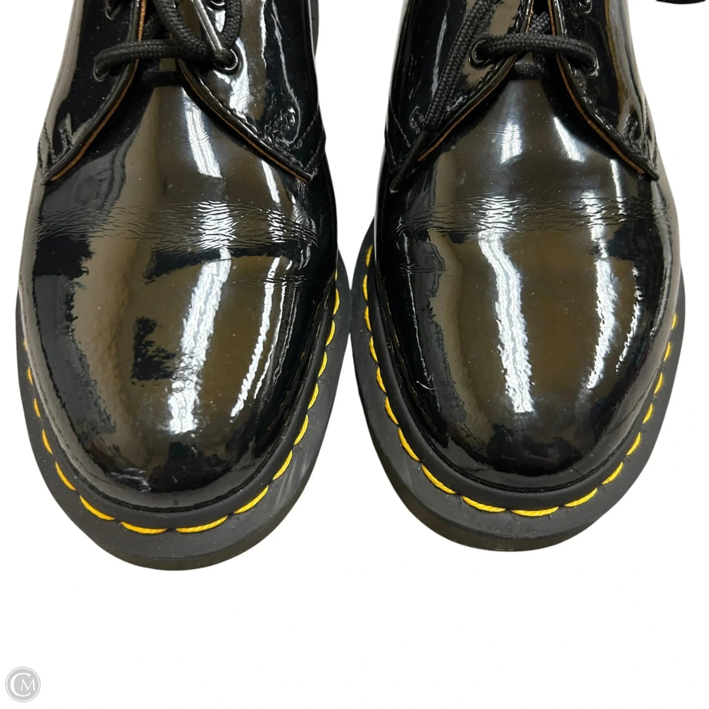 Shoes Flats By Dr Martens In Black, Size: 9