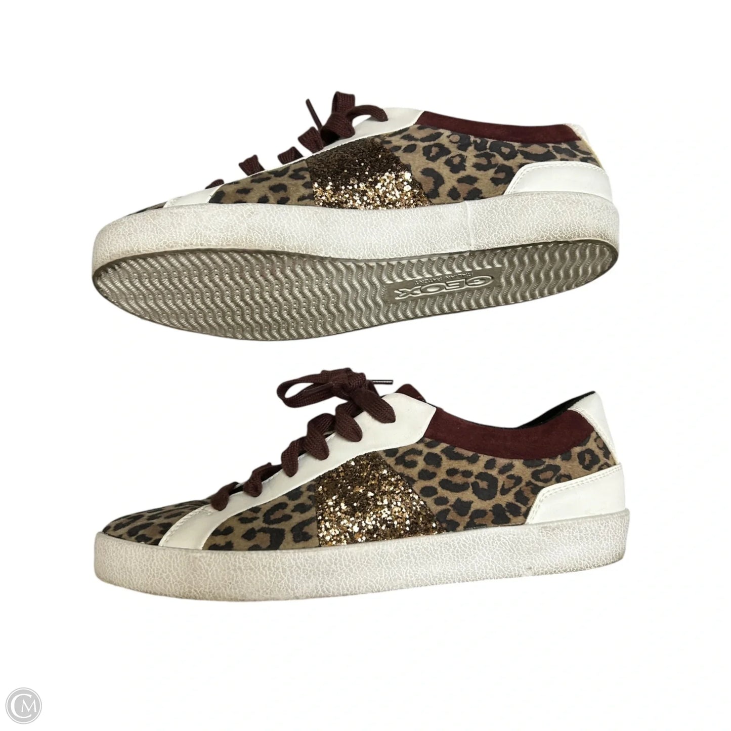 Shoes Sneakers By Geox Shoes In Animal Print, Size: 10