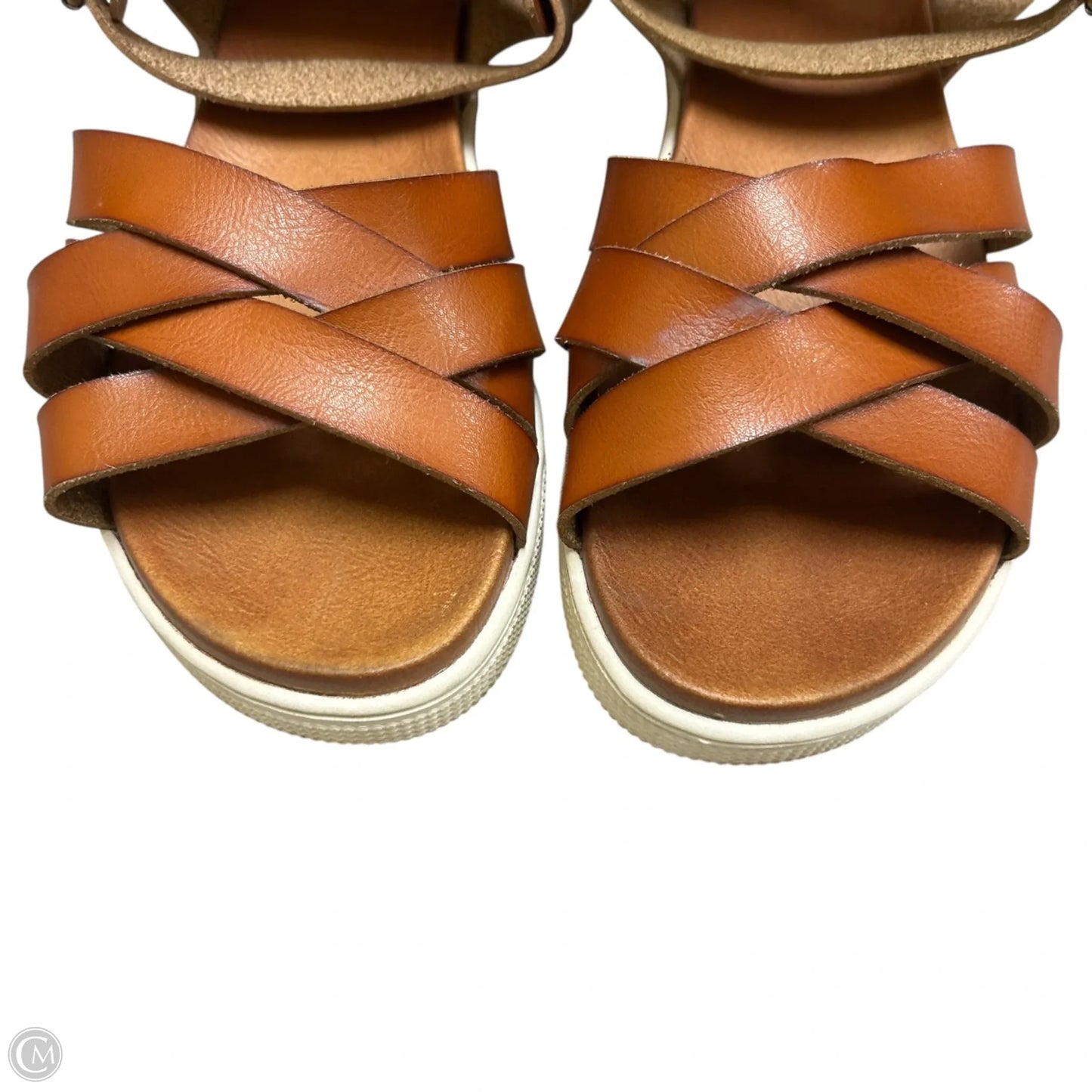 Sandals Flats By Mia In Brown, Size: 8.5