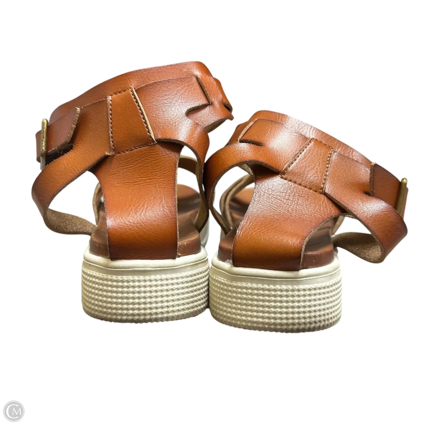 Sandals Flats By Mia In Brown, Size: 8.5