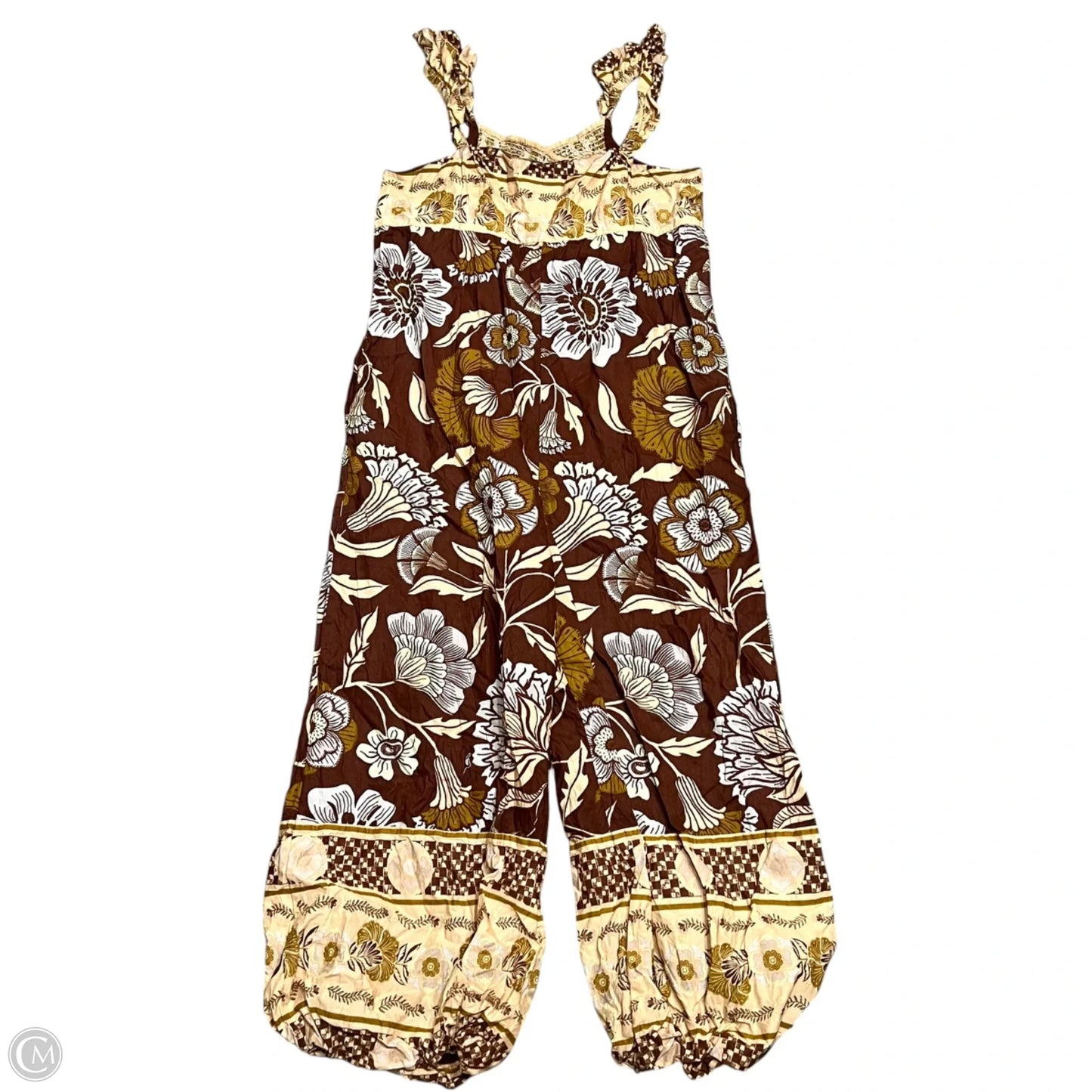 Jumpsuit By Free People In Brown, Size: Xl