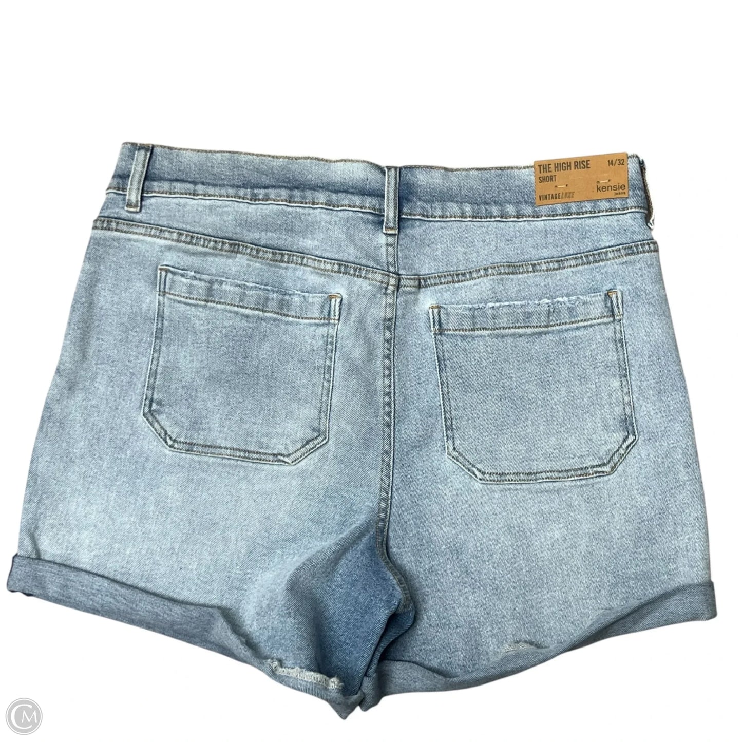 Shorts By Kensie In Blue Denim, Size: 14