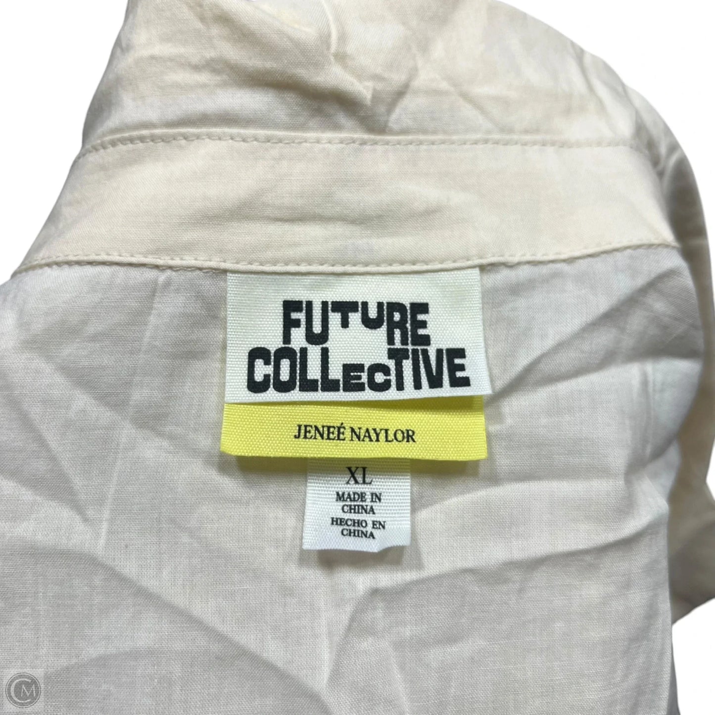 Top 2pc Short Sleeve By Future Collective In Yellow, Size: Xl