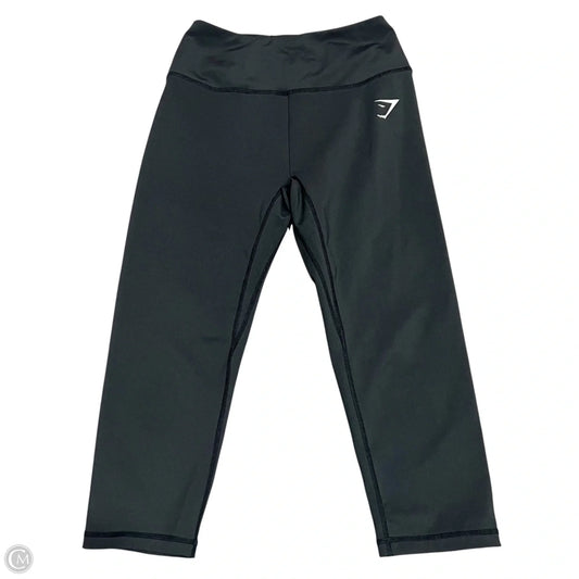 Athletic Leggings Capris By Gym Shark In Black, Size: Xs