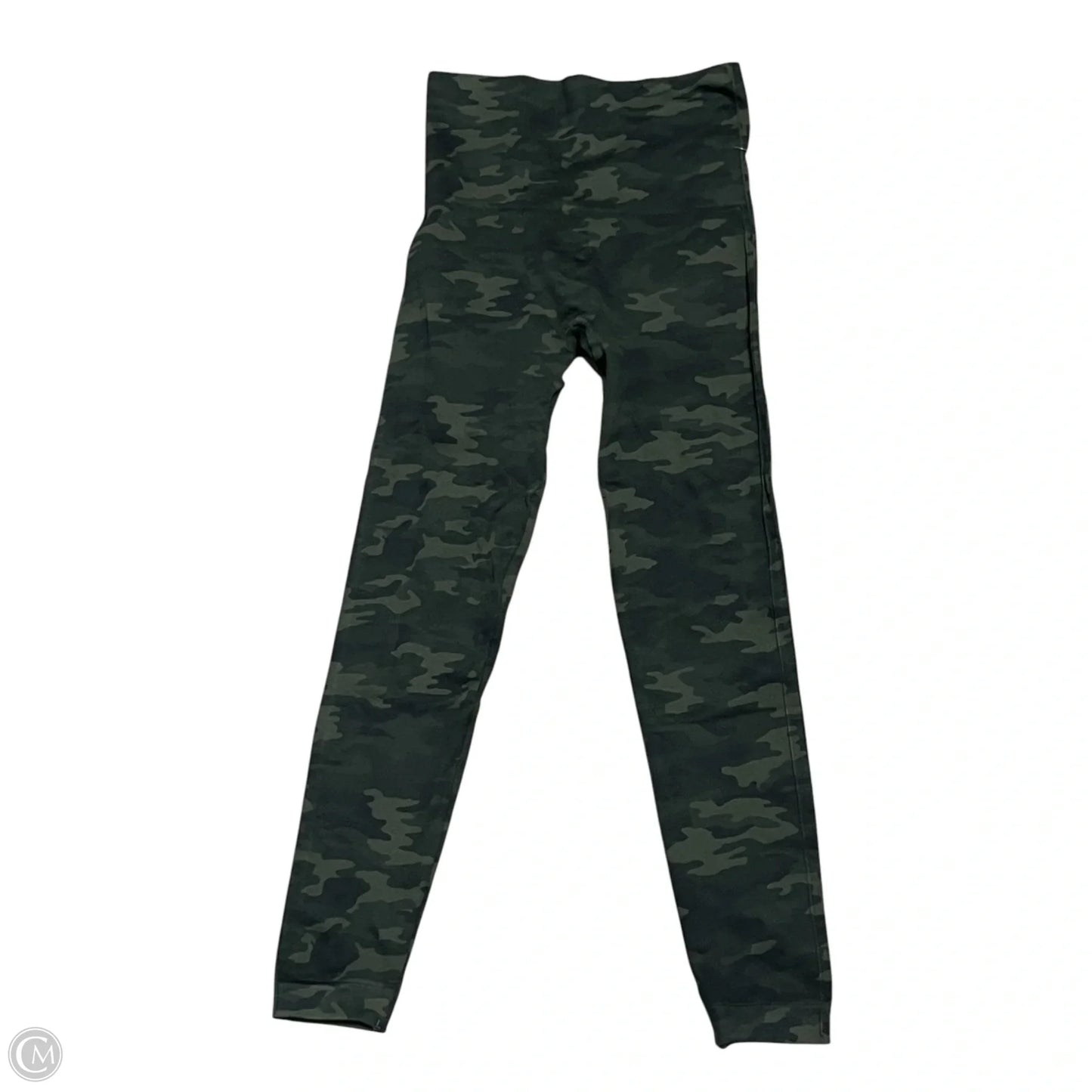 Athletic Leggings By Spanx In Green, Size: S