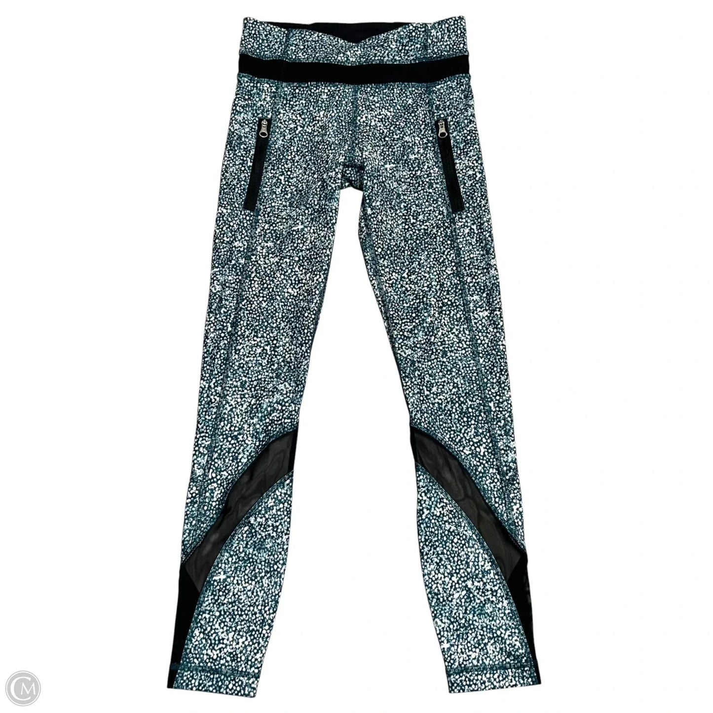 Athletic Leggings By Lululemon In Green, Size: 2
