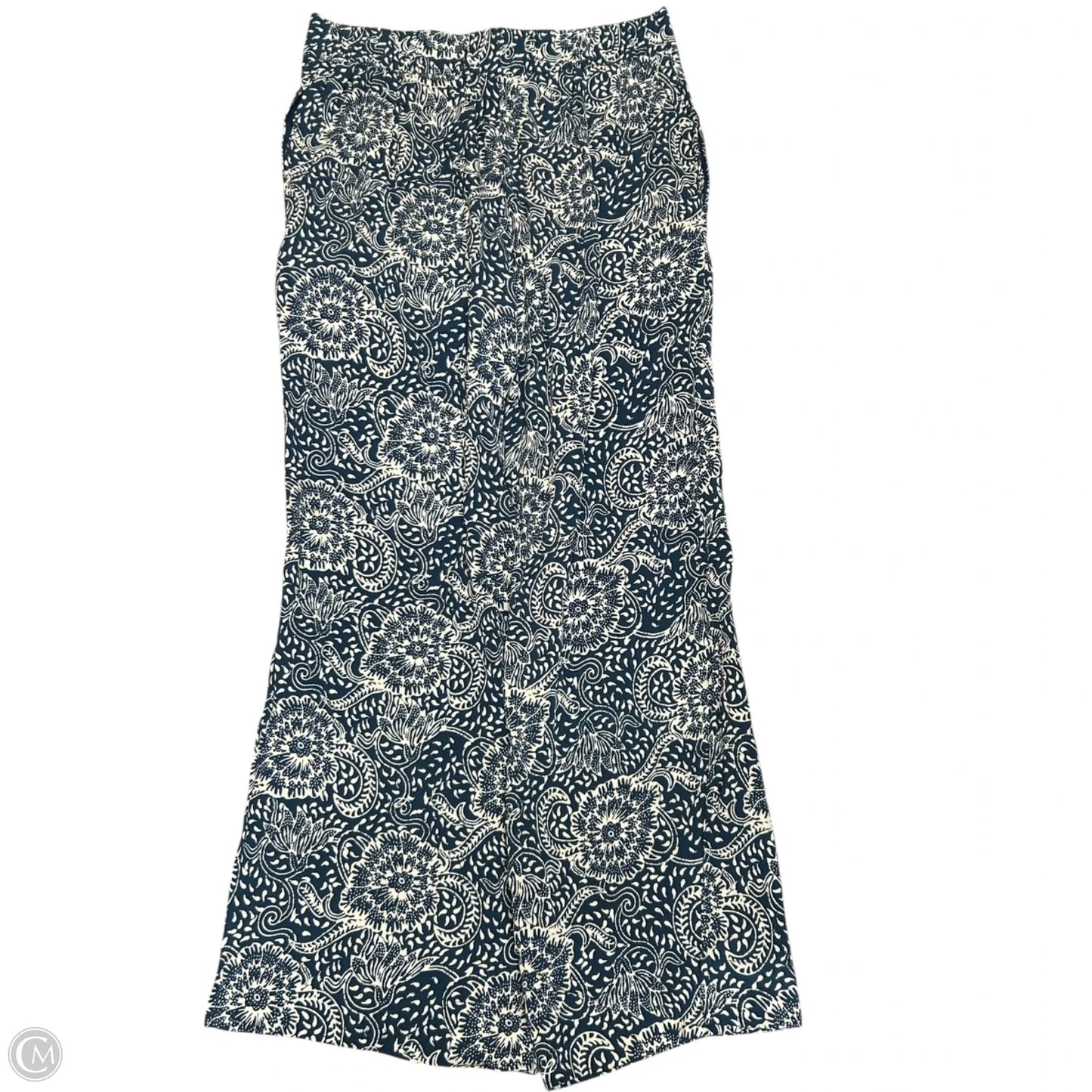 Pants Lounge By Maeve In Blue & White, Size: S