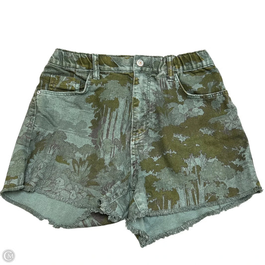 Shorts By Pilcro In Green Denim, Size: S