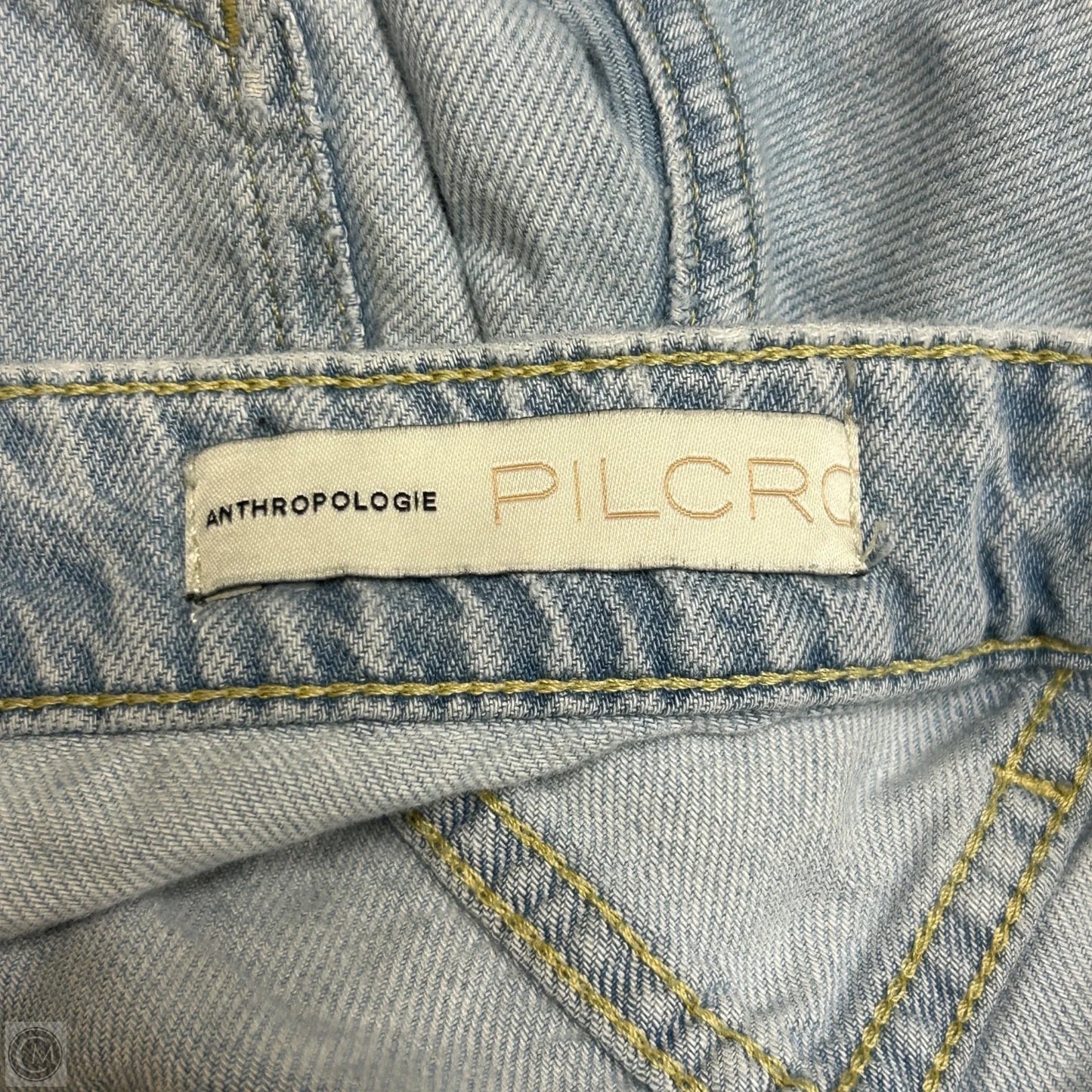 Jeans Straight By Pilcro In Blue Denim, Size: 4