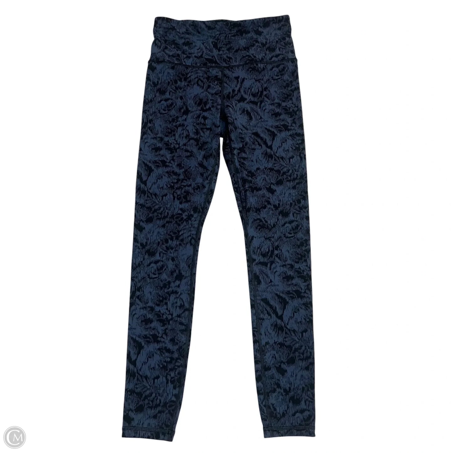 Athletic Leggings By Athleta In Navy, Size: S