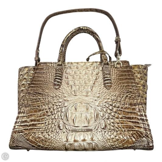 Handbag Designer By Brahmin, Size: Large