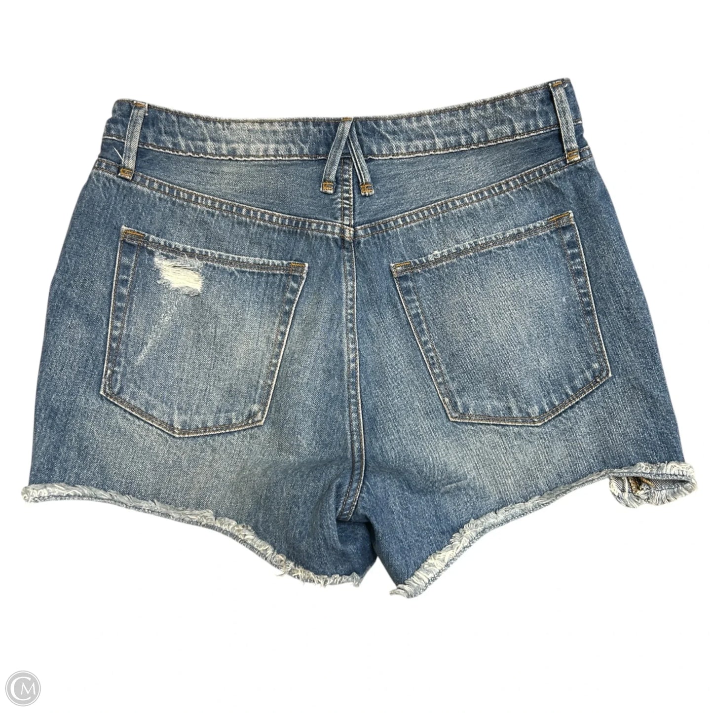 Shorts By Good American In Blue Denim, Size: 6