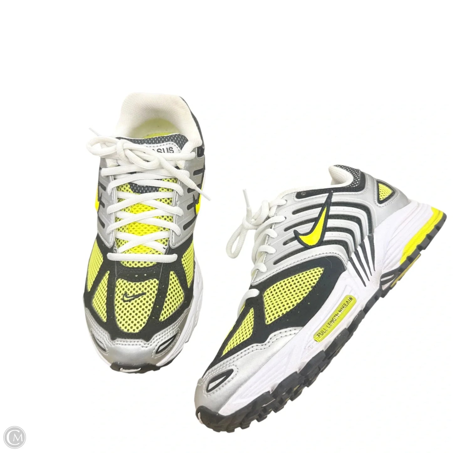 Shoes Sneakers By Nike In Black & Yellow, Size: 7