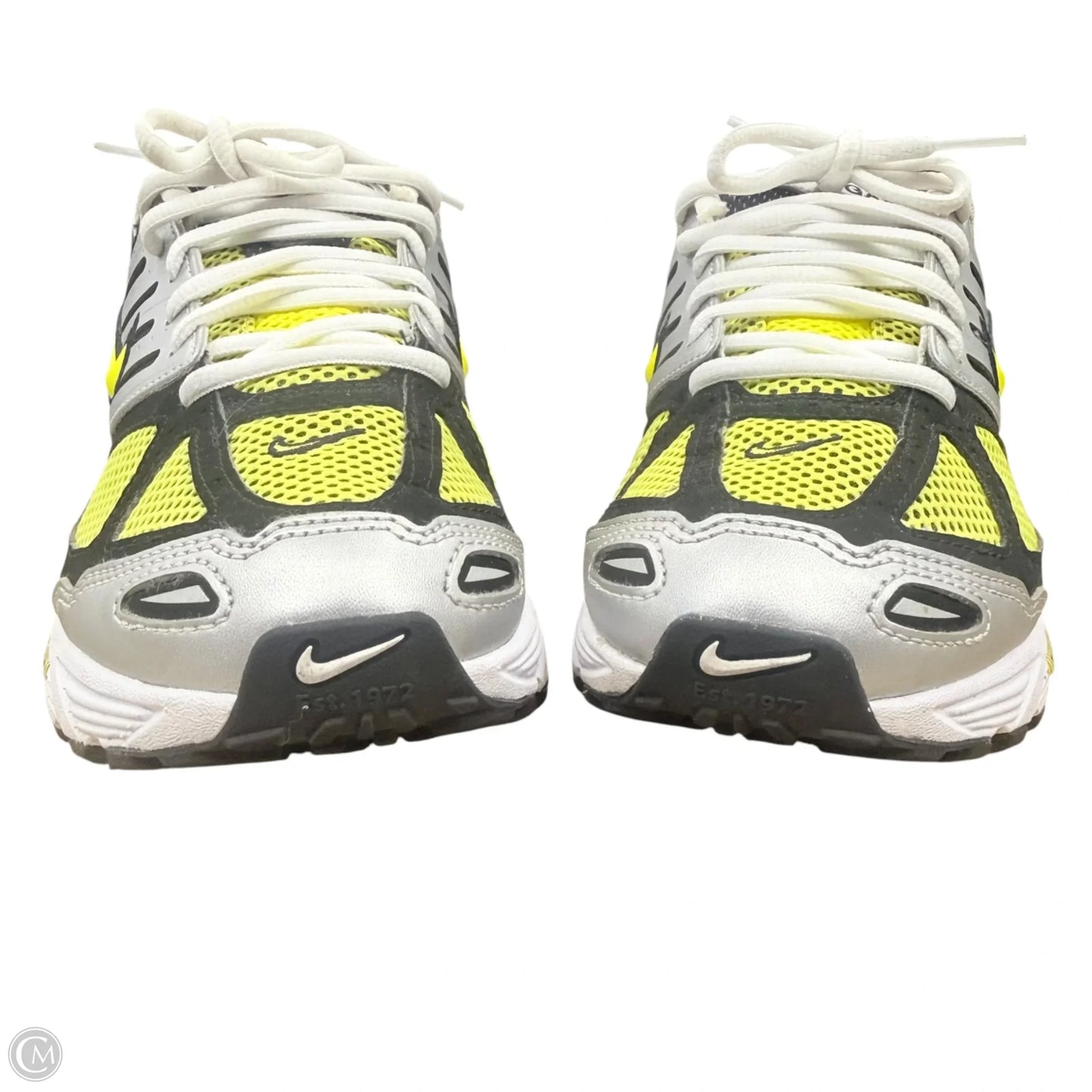 Shoes Sneakers By Nike In Black & Yellow, Size: 7