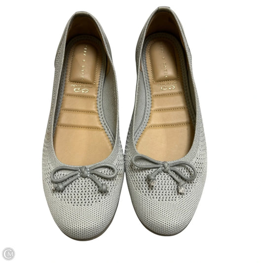 Shoes Flats By Kelly And Katie In Grey, Size: 8.5