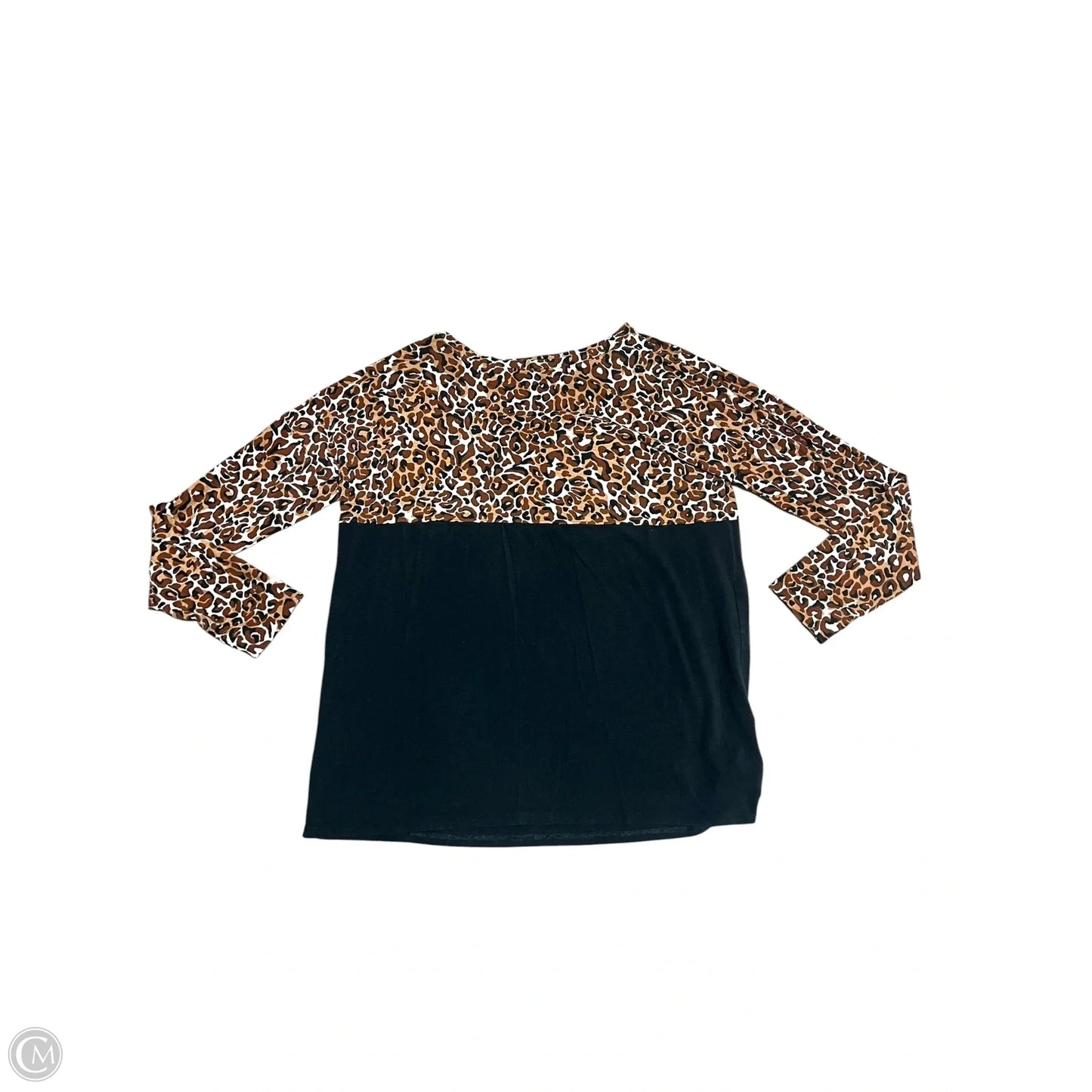 Top Long Sleeve Designer By Lilly Pulitzer In Animal Print, Size: M