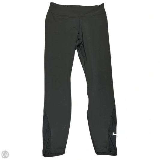 Athletic Leggings By Nike In Black, Size: M