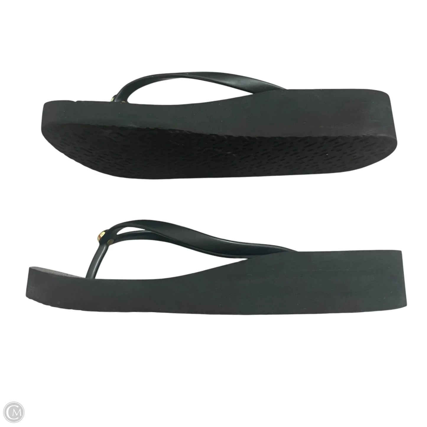 Sandals Designer By Tory Burch In Black, Size: 9