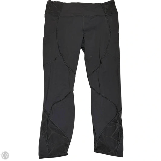 Athletic Leggings By Lululemon In Black, Size: 12