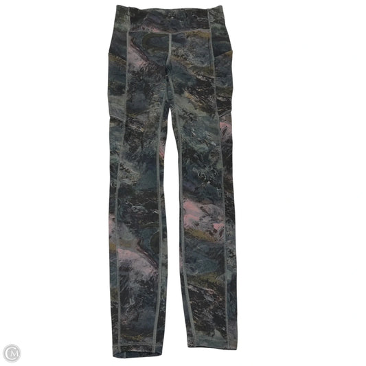 Athletic Leggings By Lululemon In Multi-colored, Size: 2