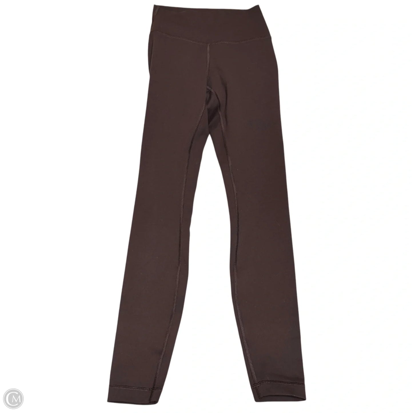 Athletic Leggings By Lululemon In Brown, Size: 4