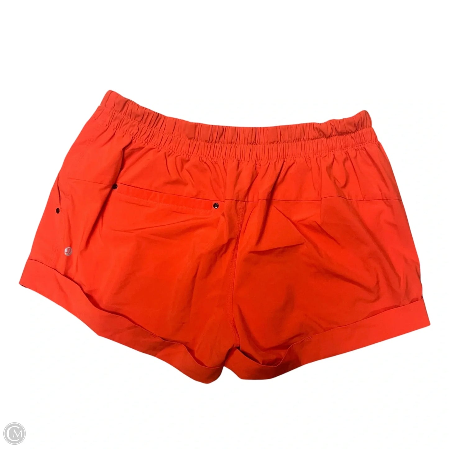 Athletic Shorts By Lululemon In Red, Size: 12