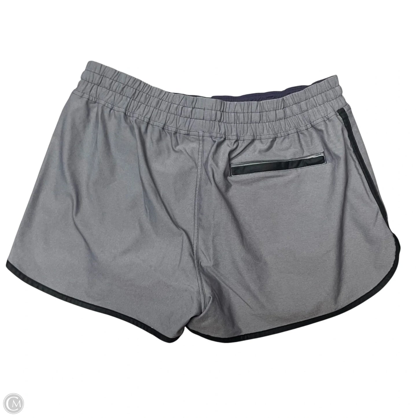 Athletic Shorts By Lululemon In Grey, Size: 12