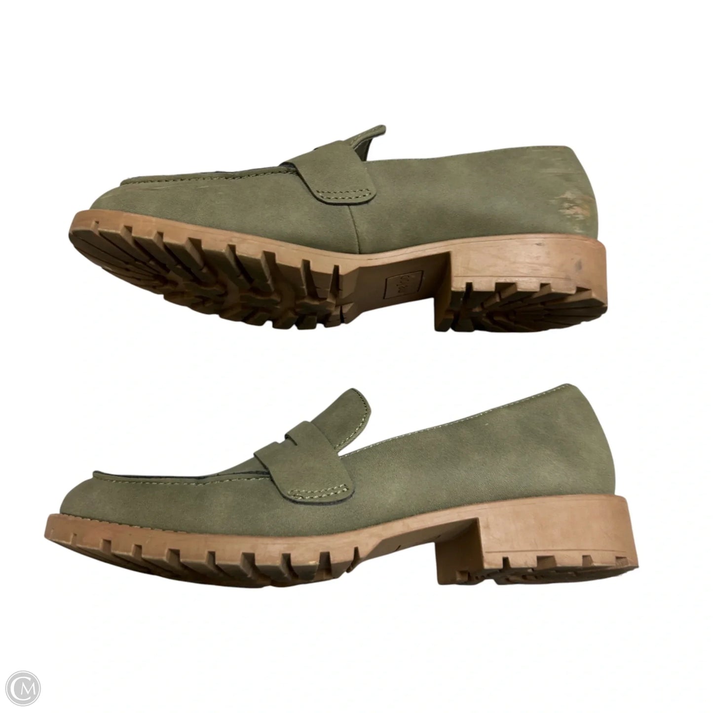 Shoes Flats By Me Too In Green, Size: 7.5
