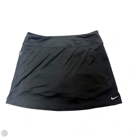 Athletic Skirt By Nike In Black, Size: S