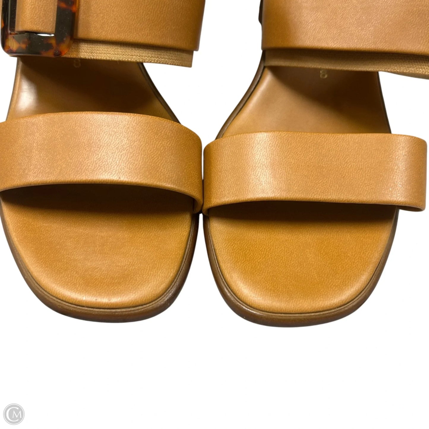 Sandals Heels Block By Toscanella In Brown