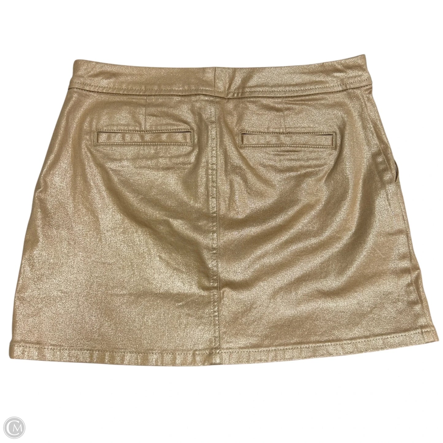 Skirt Designer By Lilly Pulitzer In Gold, Size: 0