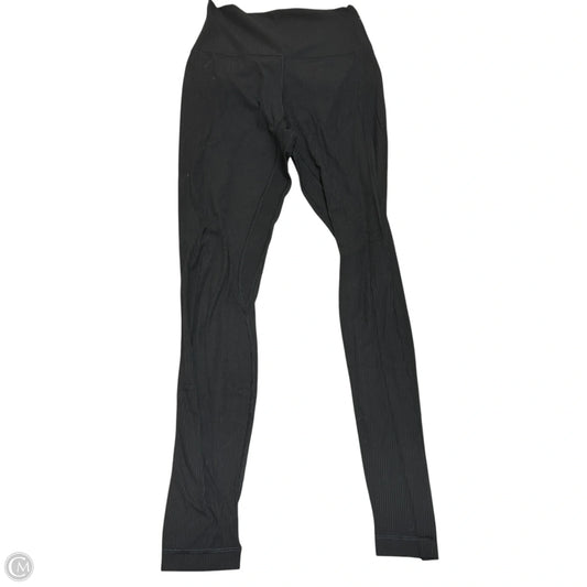 Athletic Leggings By Lululemon In Black, Size: 4
