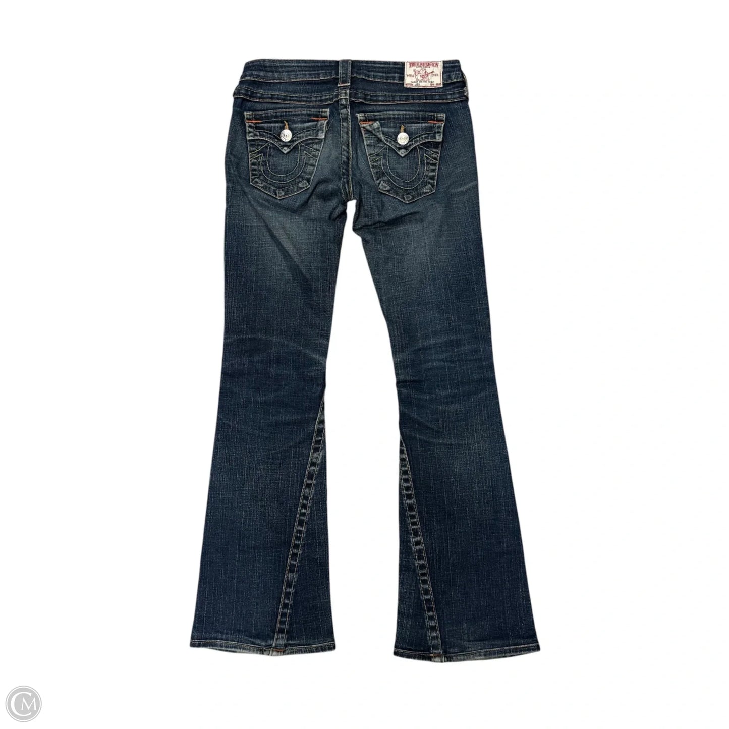 Jeans Boot Cut By True Religion In Blue Denim, Size: 2